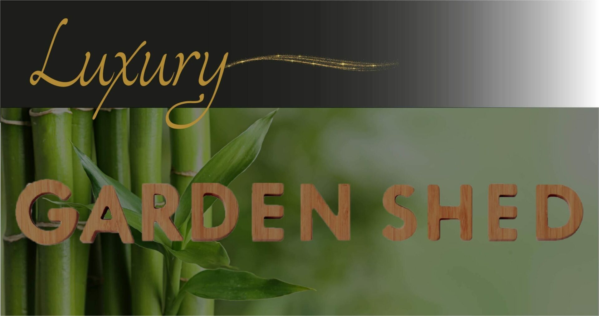 Luxury garden shed